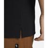 Nike Vereinslogo Bestickt Lässiges Strick Kurzarm Polo Herren Tops Schwarz FN3895-010