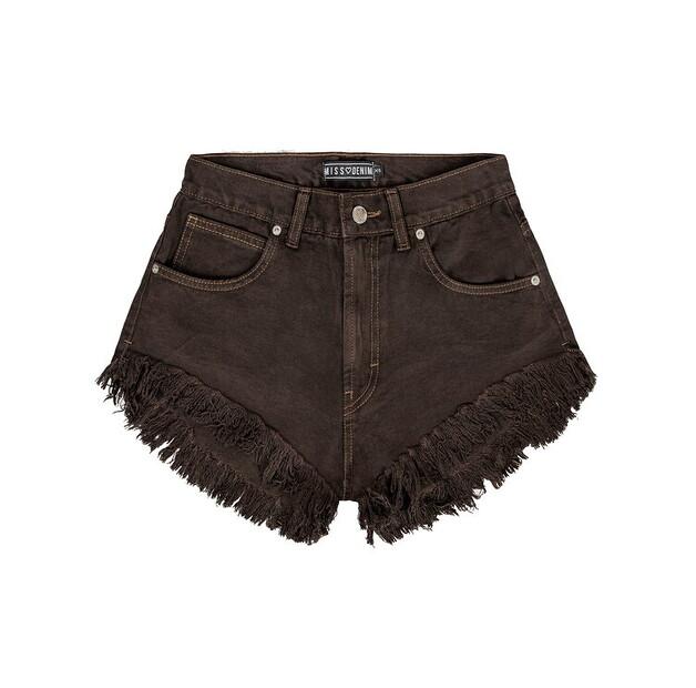 

Шорты джинсовые MissDenim High Waist EU XXS