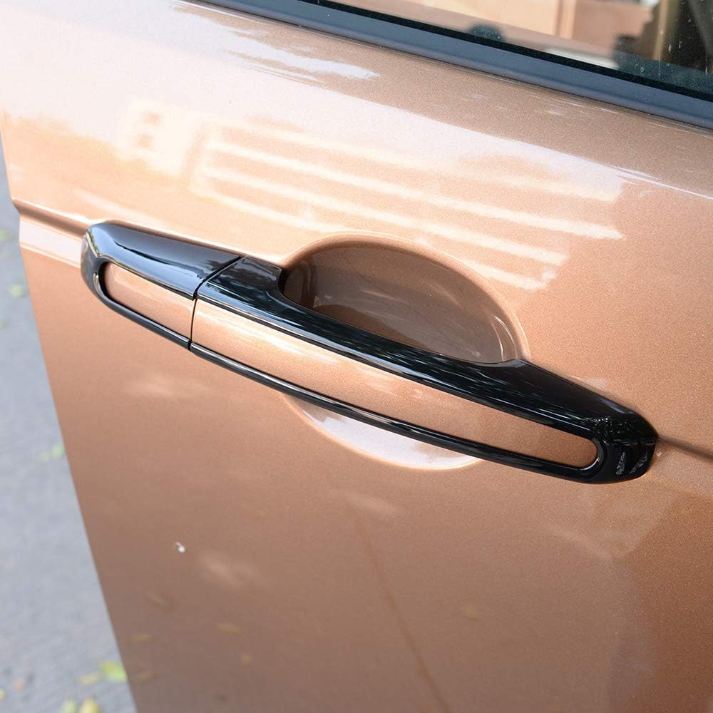

For Jaguar XE XF F-Pace E-Pace X761 Car ABS Glossy Black Exterior Door Handle Cover Trim For Land Rover Range Rover Sport Vogue Evoque Discovery