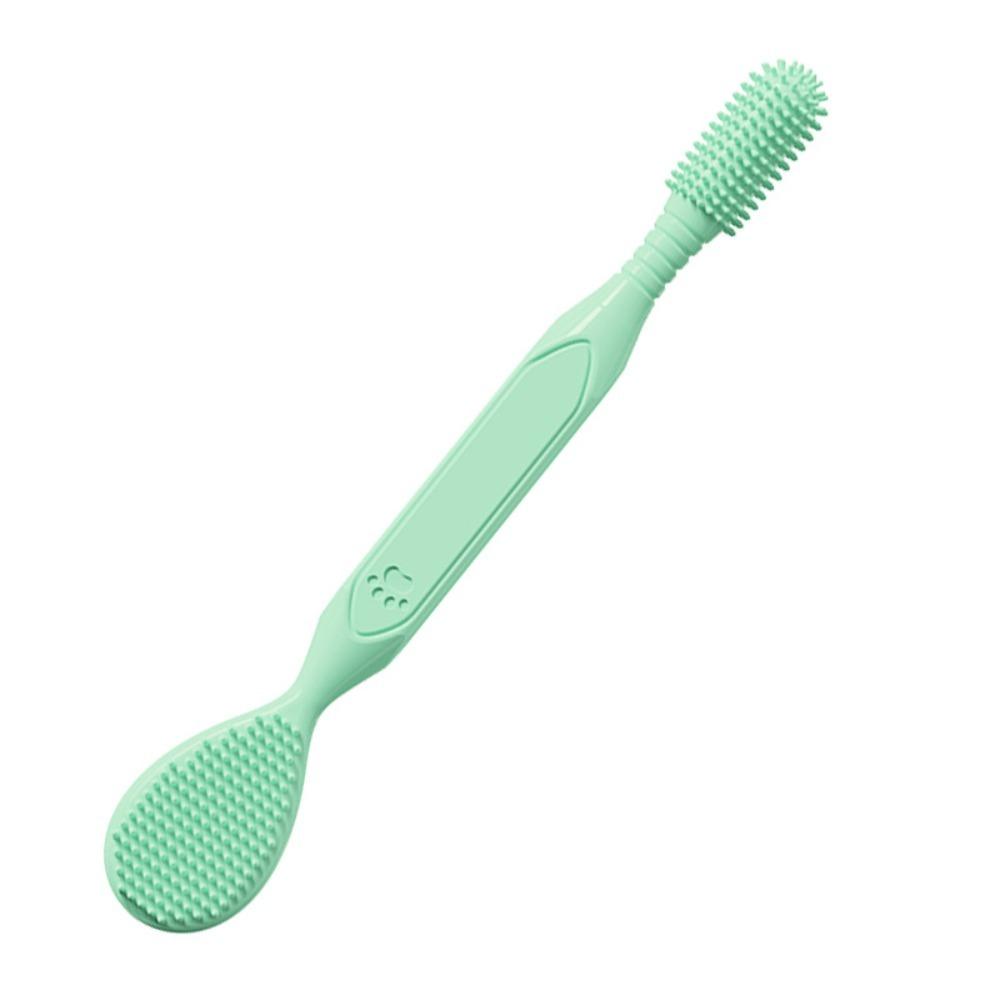 

Gentle Pet Teeth Cleaning Brush Durable Cat Toothbrushes Dog Toothbrush for Cats and Dogs зелёный