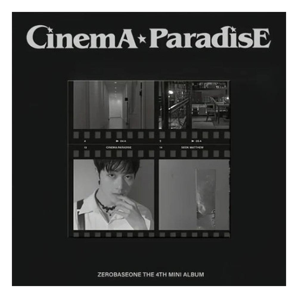 [Ready Stock] Zerobaseone - 4th Mini Album [Cinema Paradise] (Digipack Ver.)