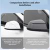 Carbon Fiber Car Paste Side Door Mirror Cover For Tesla Model Y Juniper2025 Auto Exterior Accessories ABS Sides Rearview Cover