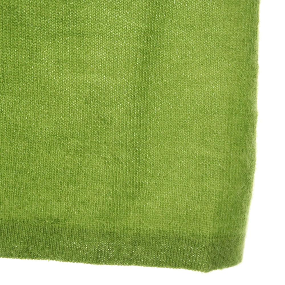 HERMES Made in Italy Cashmere Blend Long sleeve sweater M Light green Women Used