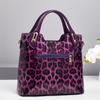 2025 Trendy Women's Leopard Print Crossbody Bag: Large Capacity, High-End Luxury Handbag