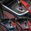 For BMW 3 4 Series 3GT F30 F31 F32 F34 F36 316li Car Accessories Control Gear Shift Panel Decorative Strip Cover Trim Sticker