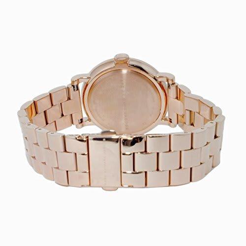 Marc by Marc Jacobs Baker Navy Dial Rose Gold-tone Steel Women's Watch MBM3330