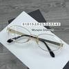 Myopia Glasses, Glass Frame Flat Mirror Advanced Sense Anti-blue Light Female Street SDecorative Glasses Makeup Fashion