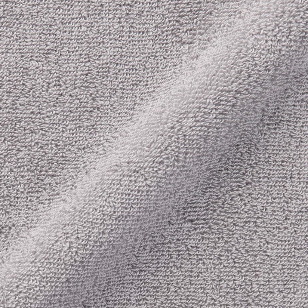MUJI Fluffy Pile Face Towels, Set of 15, 34 X 85 Cm, Gray, 84909528