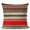 Vintage Kilim Cushion Cover Boho Ethnic Geometric Throw Pillowcase Peach Skin Decorative Pillow For Sofa Living Room Home Decor