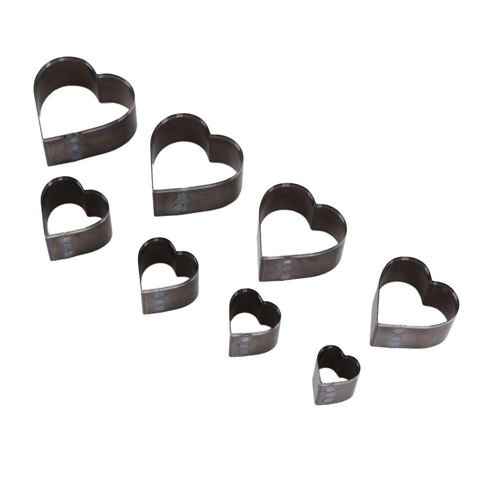 8PCS Alloy Steel Leather Cutting Die Set Hollow Punch Set  for Leatherwork, Fabric, Foam