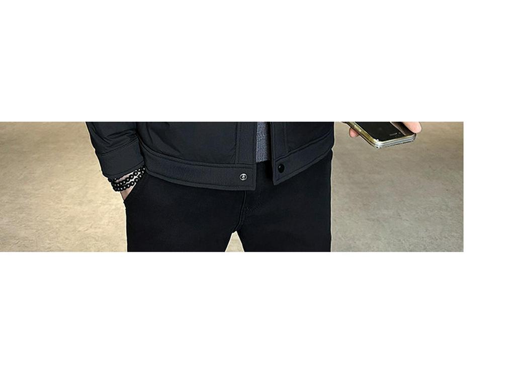 Men's Lightweight Down Shirt-Style Jacket - Autumn/Winter Lapel Outerwear