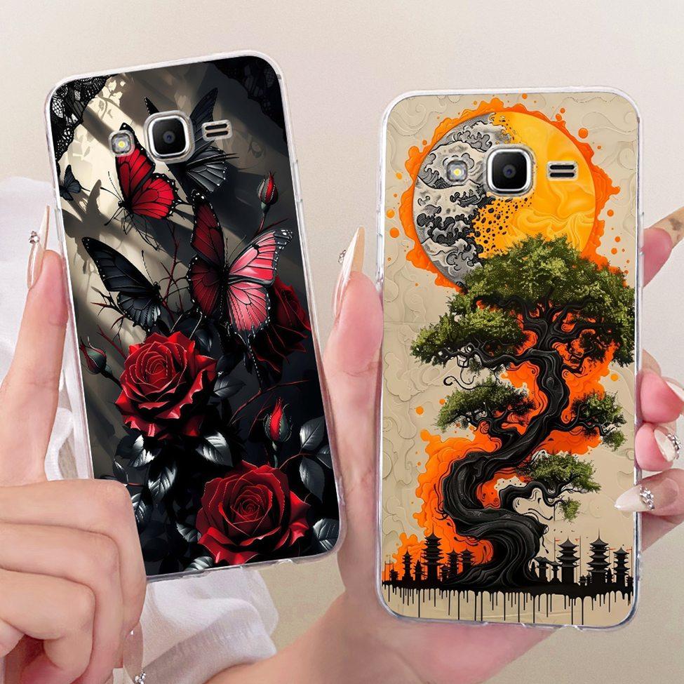 Clear For Samsung J2 Prime G532M G532G G532F Cover For Samsung Galaxy J2 Prime Case Cute Fashion Butterfly Funny Painted Casing
