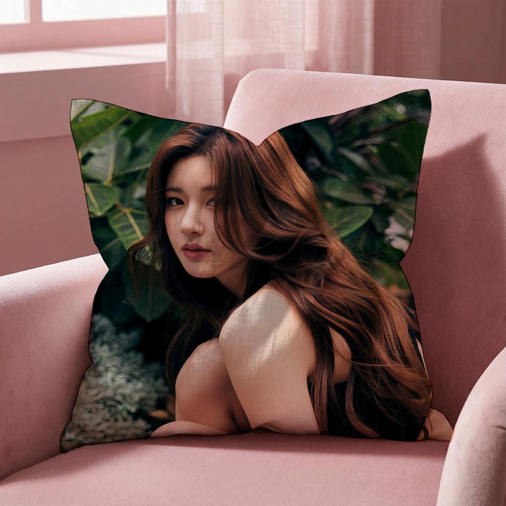 

A-Actor Zhao Lusi ACTOR Cushion Cover Multi-Scene Pillow Cover for Home & Car - Reversible, Soft & Durable for Daily Use 30cmx30cm