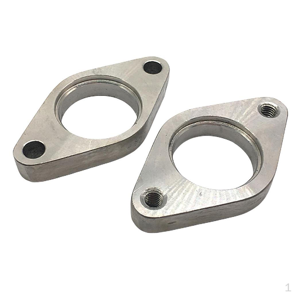 Set of 2 Stainless Steel Wastegate Dump Flange Gasket 35/38mm Turbocharger