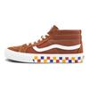 Vans Sk8 Reissue Checkerboard Mid-Top Skate Shoes Unisex Sneakers Redwood VN0A391F2BM