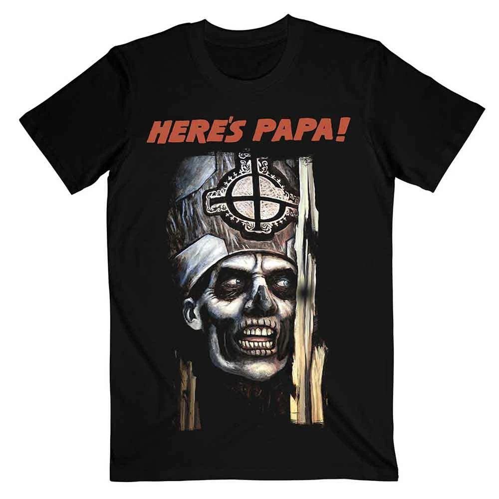 Ghost Heres Papa Unisexs TShirt Unisexs L