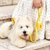 Clip On Dog Walking Poop Bag Case with Refillable PVC Dispenser, 15 Bag Waste Bag Dispenser for Daily Leash and Bag Carry