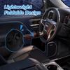 Front Windshield Sunshade Compatible With GMC (-2024) Sierra 1500 2500 3500 SLT, AT4, Denali Pickup Accessories - 210T Double Layer Foldable Front