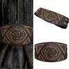 Medieval Wide Belt for Cosplay Parties Costume Girdle Embossed Corset Belt Stage Shows Corset Belt Role Play Waiststrap