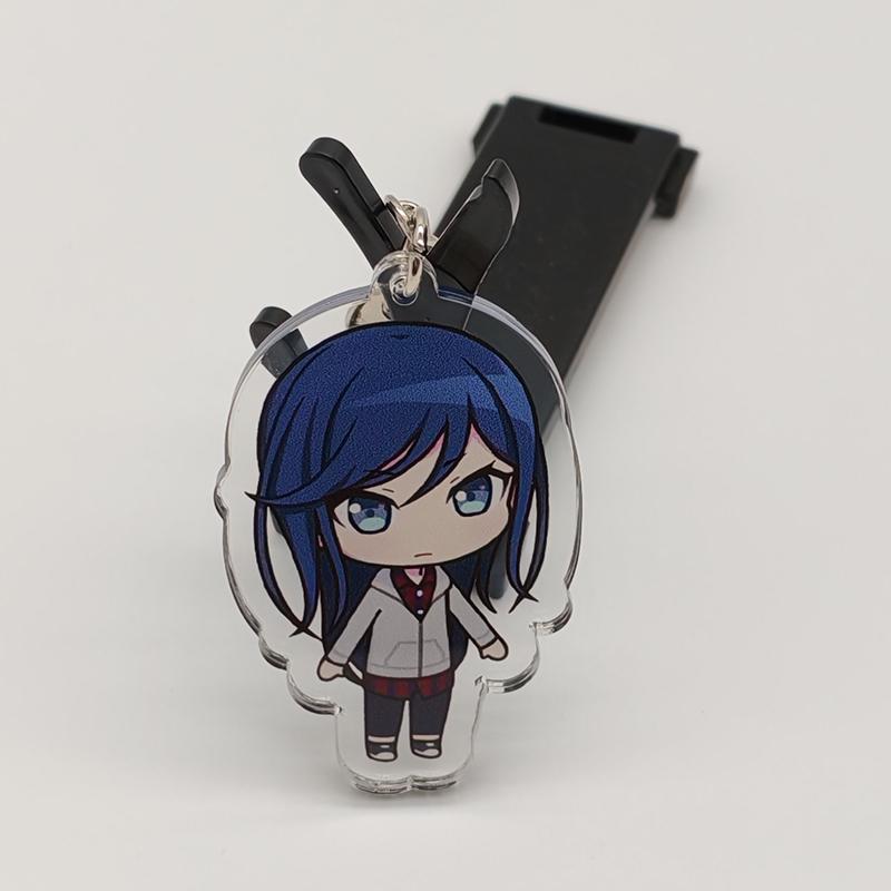 PJSK Project Sekai Colorful Stage Tutti i personaggi SD Carino Kawaii Portachiavi Acrilico Portachiavi Laccetto Accessori da Appendere