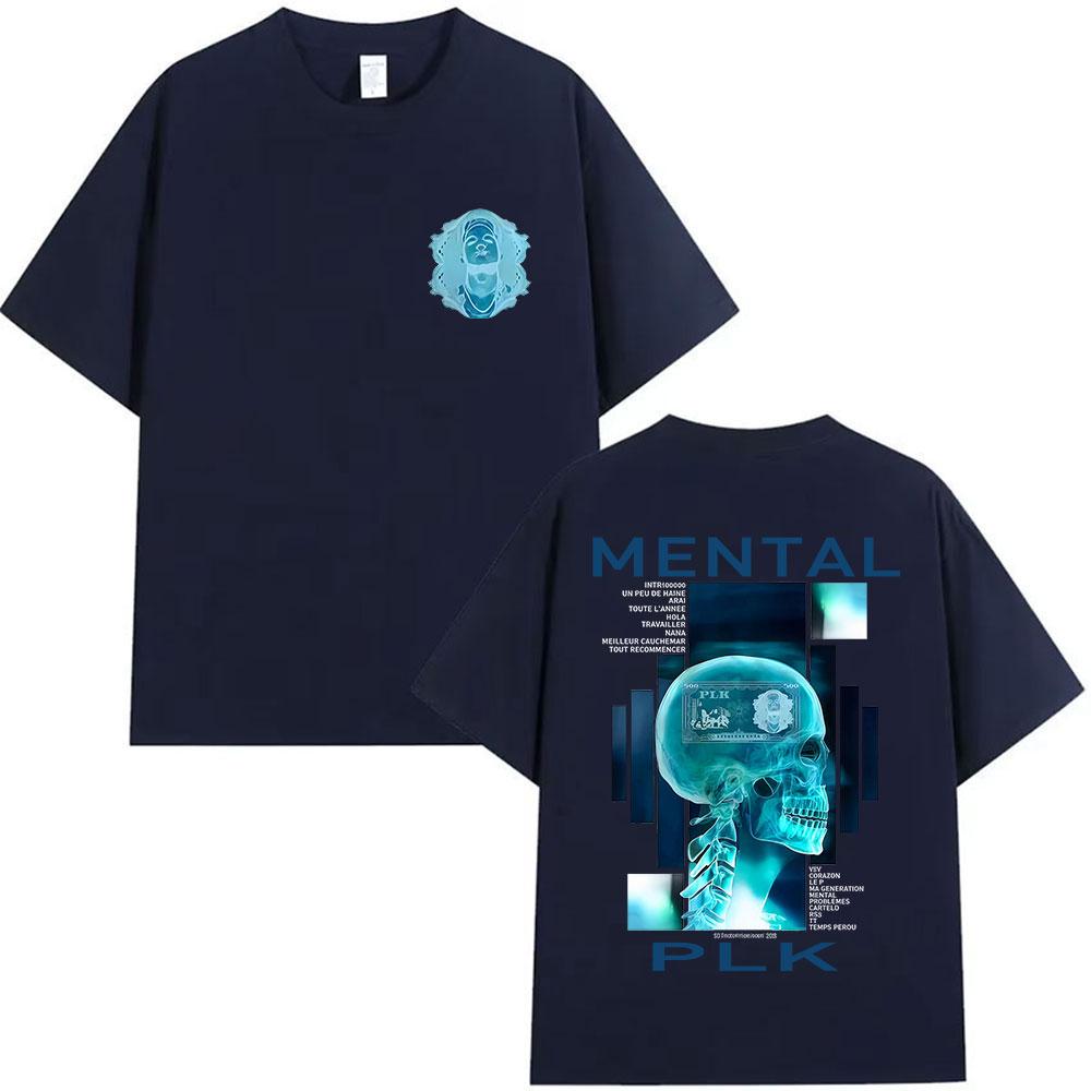 Rapper UnisexTAL PLK Album 2025 Merch T Shirt Unisex's Gothic Fashion Short Sleeve T-shirt Unisex Retro Style Oversized Cotton Tshirts