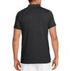 Nike Court Advantage Logo Color Block Casual Short Sleeve Polo Shirt Men Polo Shirts Black FD5317-010