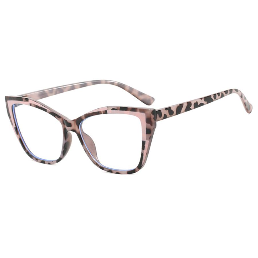 New Oversized Cat Eye Women Glasses  Fashion Ultralight Blue Light Blocking Eyewear Original Computer Spectacles