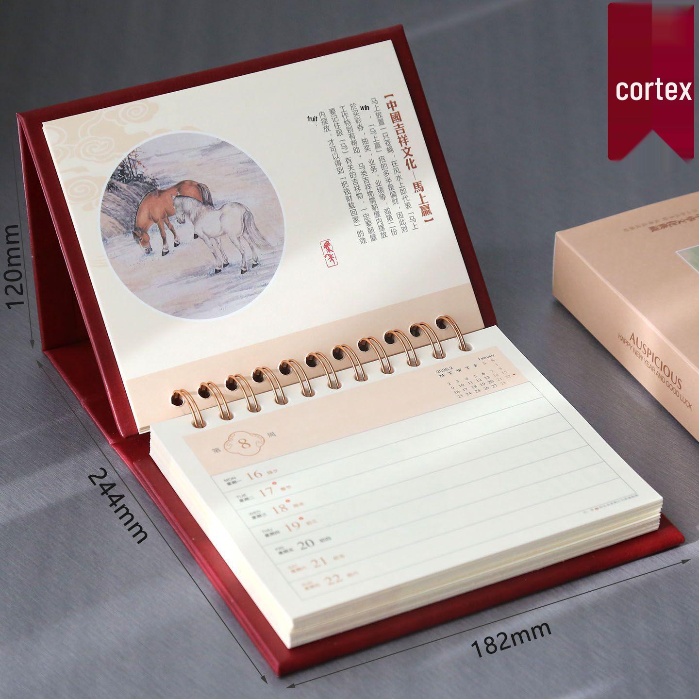 

Крафтовая бумага Недельный настольный календарь и планер для заметок