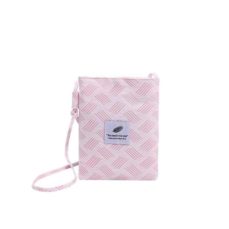 Soft Stylish Corduroy Crossbody Phone Bag For Women With Chic Bucket Shape Design And Multiple Colors Available