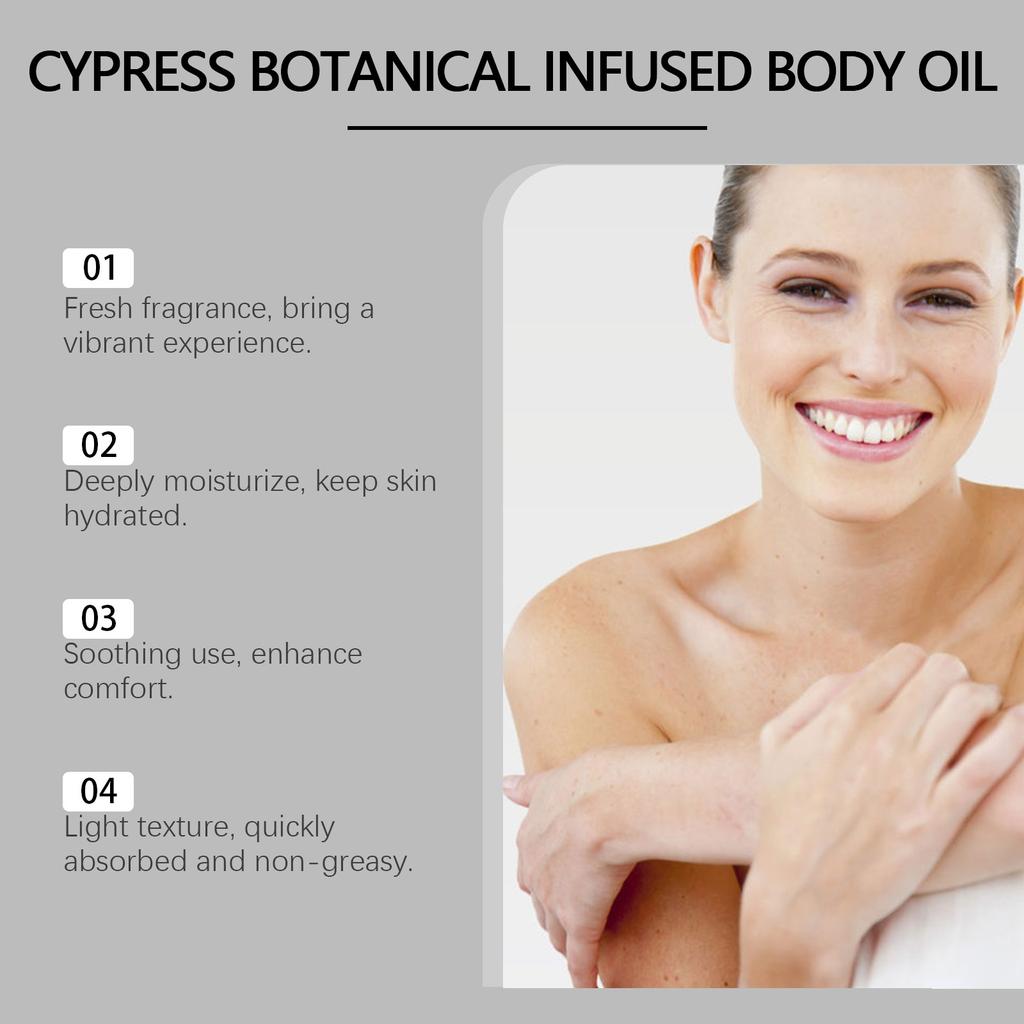 Body Oil Daily Gentle Moisturizing Body Skin Plant Body Care Massage Serum Oil100ml