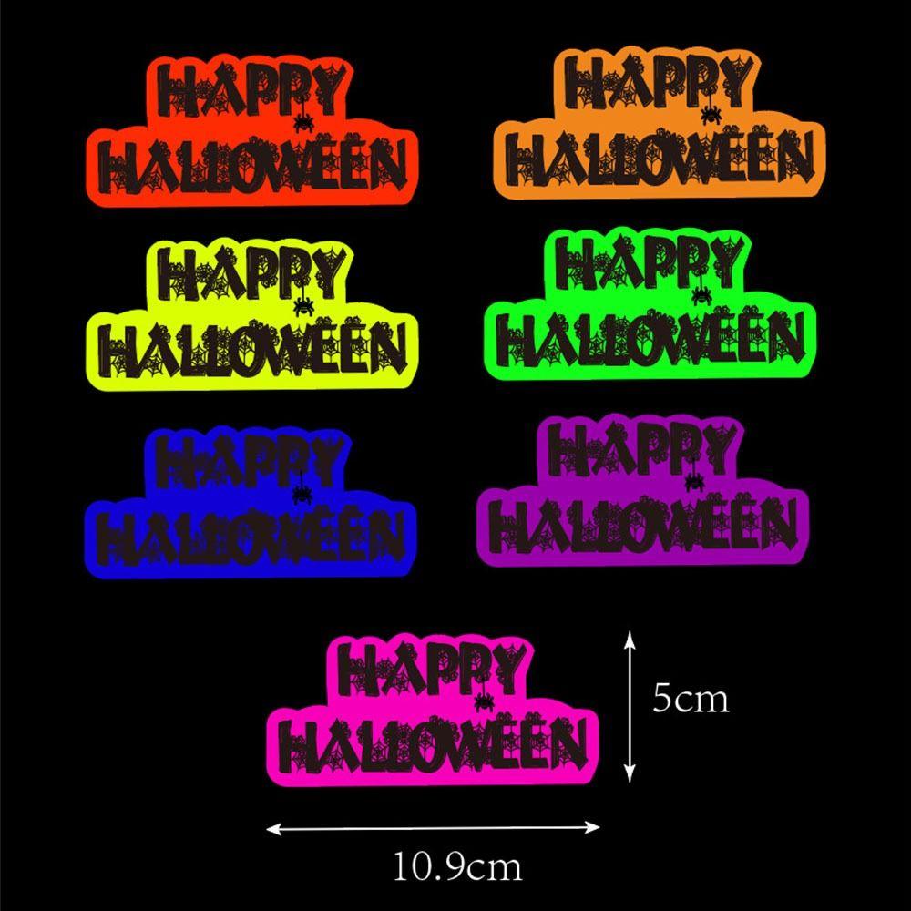 Spider Ghost Pumpkin Cake Insertion Card Paper Cake Flags Party Decor Cake Topper  Bar