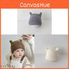 Chapéu de Inverno de Tricô para Bebê de 5 a 24 Meses com Design Quente e à Prova de Vento