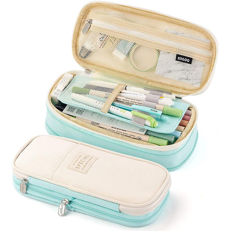 

School Students Kids Children Large Capacity Pencil Case Kawaii Pencil Cases Pen Case Supplies Pencil Storage Bag Box Pouch