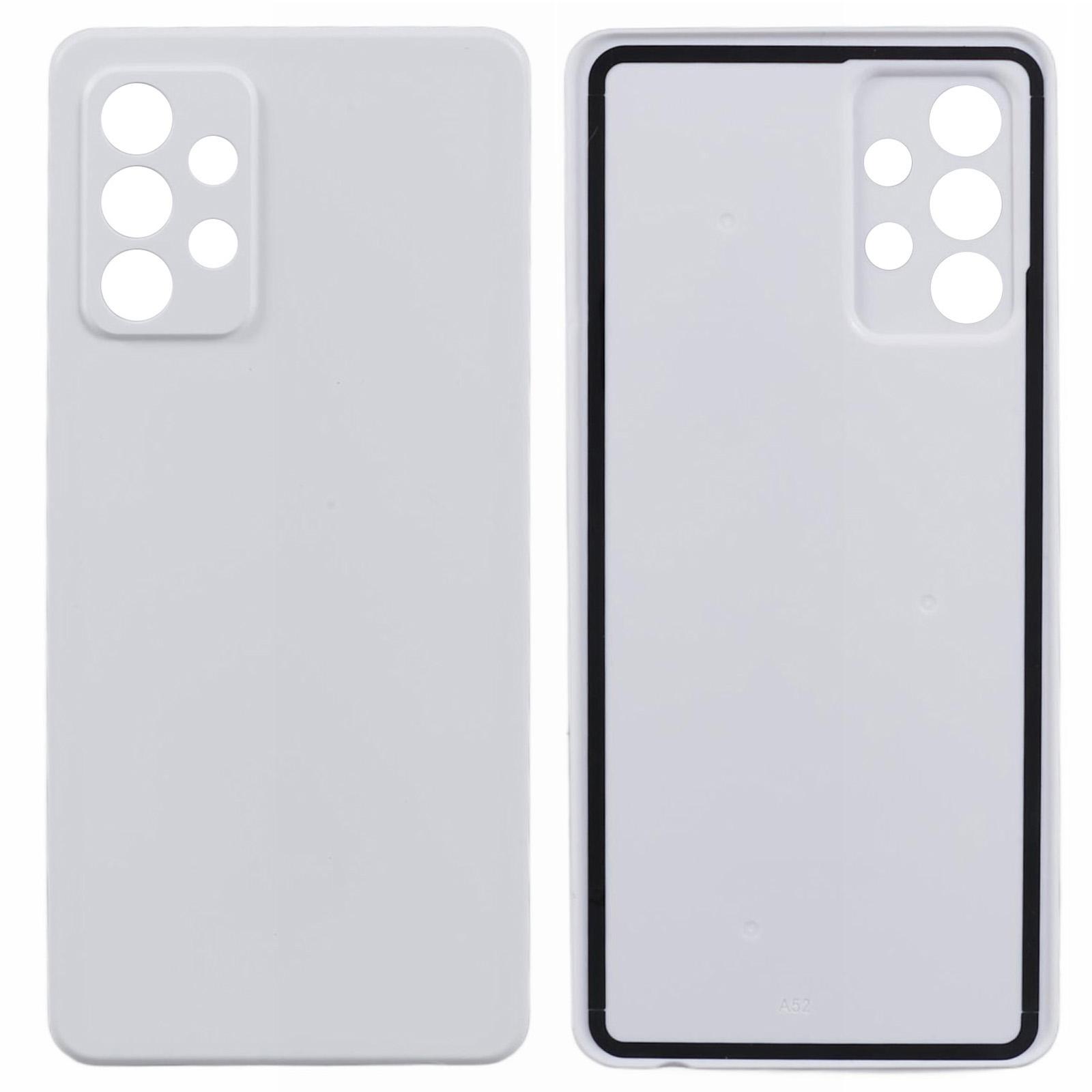 

Для Samsung Galaxy A52s 5G A528/A52 5G A526/A52 4G A525 Задня кришка корпусу батареї Заміна (без логотипу) White