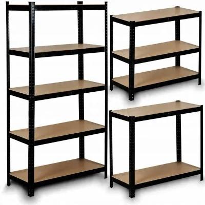 Premium Garage Storage Rack With 5 Shelves, 180X90X30 Strong