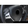 Matte Chrome Interior Accessory Steering Wheel Button Cover Trim For BMW 3 4 Series F30 F34 GT 2014-2017