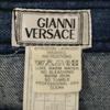 Gianni Versace Made In Italy Denim Pants 38 Jeans Women Used