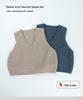 Customized Pure Cotton Striped Sleeveless Vest for Boys & Girls - Korean Style Summer Inner Wear T-shirt