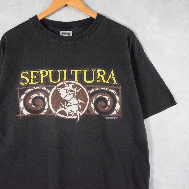 Vintage Sepultura Band Black Shirt Unisex S to 5XL BO762 Unisex T-Shirt S