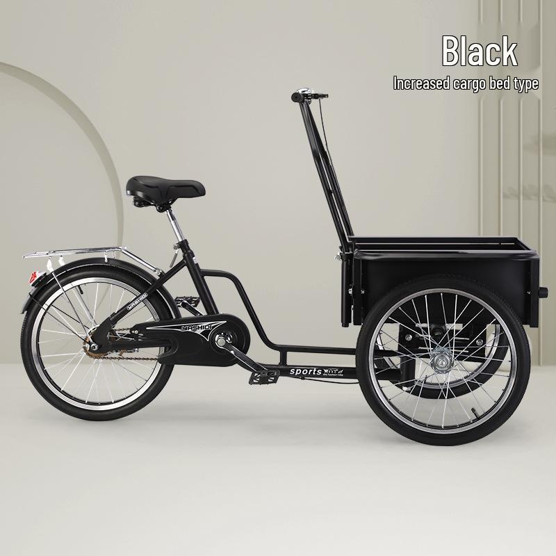 Cross-Europe Dual Rider Donkey Bicycle: Tricycle, Mobility Scooter & Manual Shopping Cart