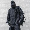 Veste coupe-vent multi-poches pour homme