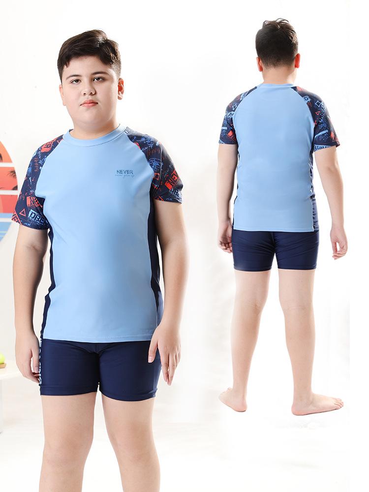 Plus Size Swimsuit for Kids & Teens: Boys' & Girls' Split Swimwear for Larger Sizes