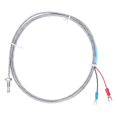 Thermocouple Sensor WRNT?02 M8 Thread Screw Red Black Wire K Type Screw Temperature Probe