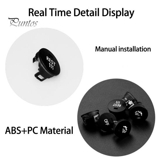 Capac butonului de instalare ușoară profesională utilă E60 Buton de comutare al panoului de aer condiționat