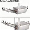 Custom Exhaust Tail Pipe for Street Triple 765 Motorcycle