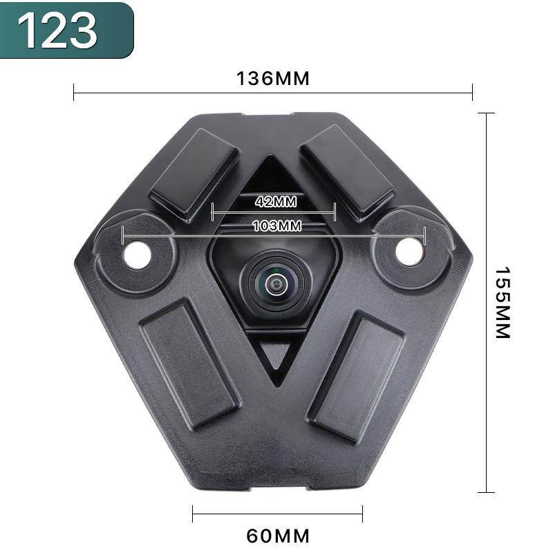 

170° Fisheye Lens AHD 1080P Car Logo Установка камеры переднего вида для Renault Megane Trafic Clio Kadjar Captur Scenic Arkana Kangoo AHD720P-CVBS720P