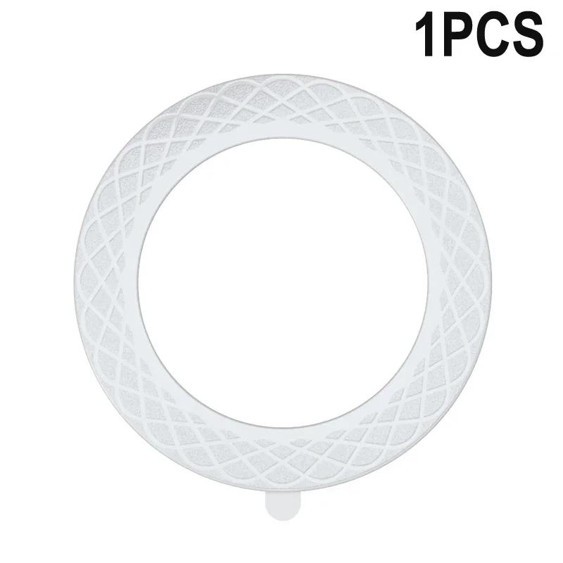

Magnetic Plate Ring Universal Pad Sticker Mount Magnet Stand For IPhone13 14 15 Series Wireless Charger Car Phone Holder білий