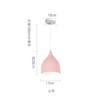 Nordic Restaurant Chandelier LED Bathroom Pendant Light for Dining Table Kitchen Clothing Store Barber Shop Macaroon Lighting