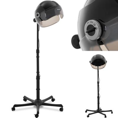 Hair Dryer with a Standing Helmet On Wheels, 1650 W, Black