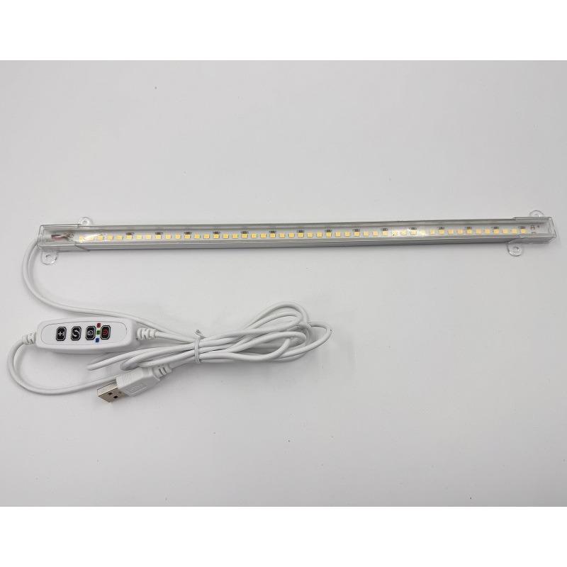 

1 шт. светодиодный светильник для роста растений, заполняющий свет, USB-синхронизация, интеллектуальное затемнение, солнечный свет, полный спектр, подставка для цветов, световая полоса для растений